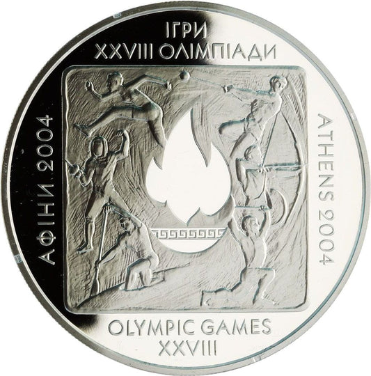 UKRAINA 20 uah XXVIII Igrzyska Olimpijskie Ateny 2004