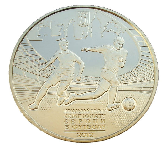 UKRAINA 5 UAH ME Polska-Ukraina Kijów 2011