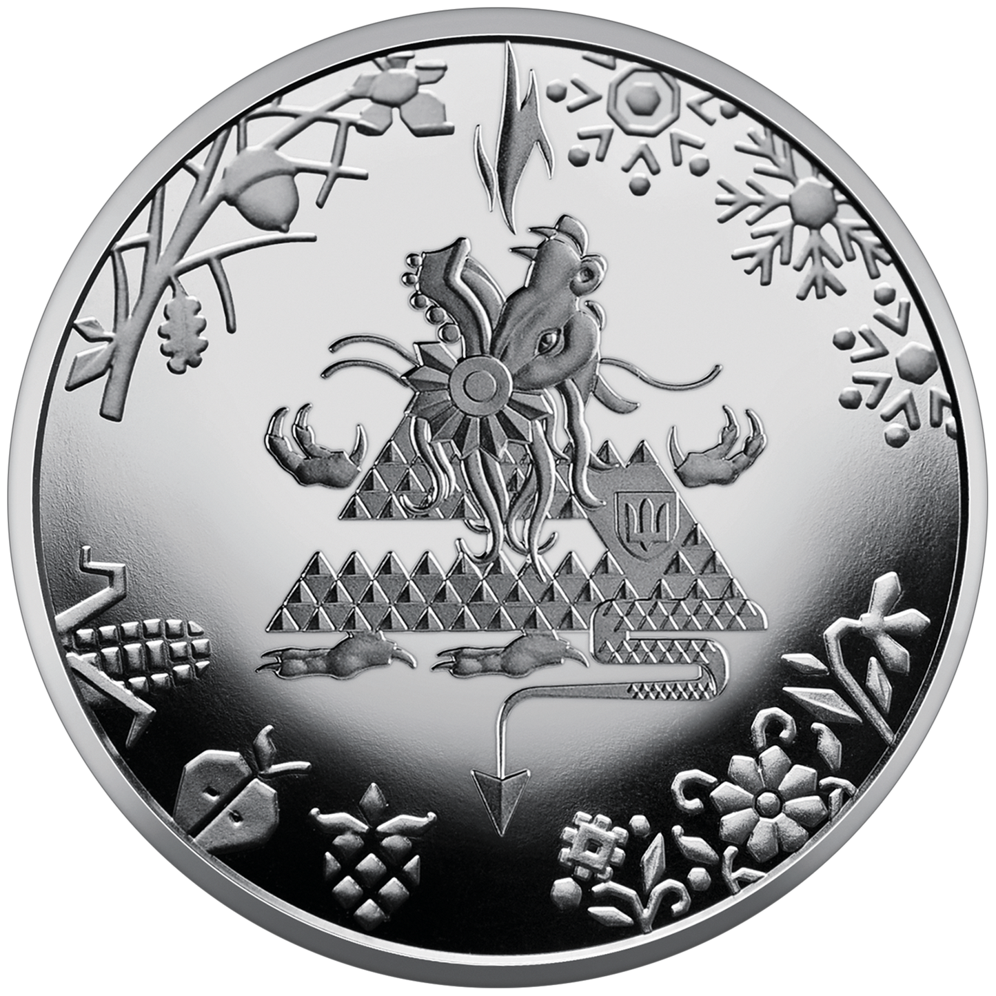UKRAINA 5 UAH Rok Smoka 2024