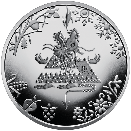 UKRAINA 5 UAH Rok Smoka 2024