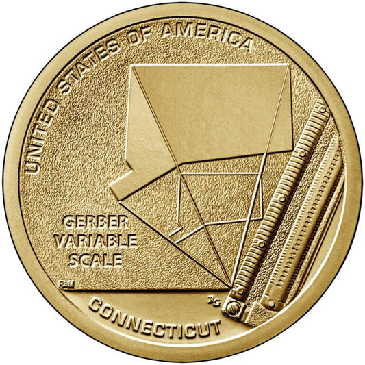 USA 1$ Innowacja Gerber scale 2020 nr6