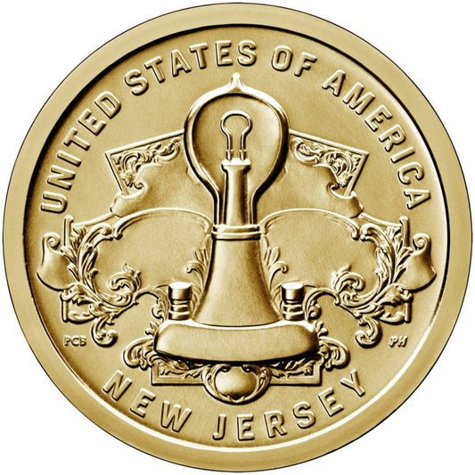 USA 1$ Innowacja Light bulb 2019 nr3