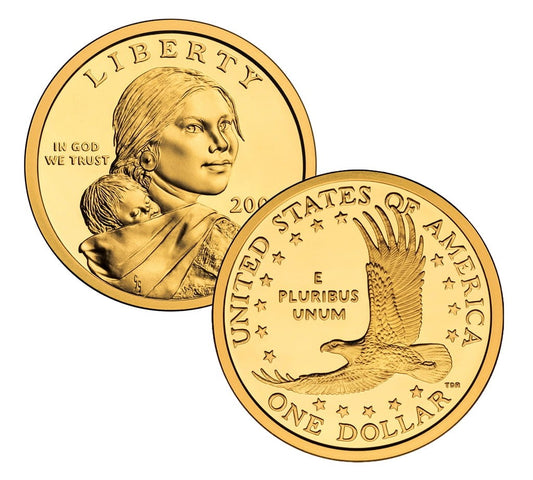 USA 1$ Rdzenni Amerykanie Sacagawea 2000