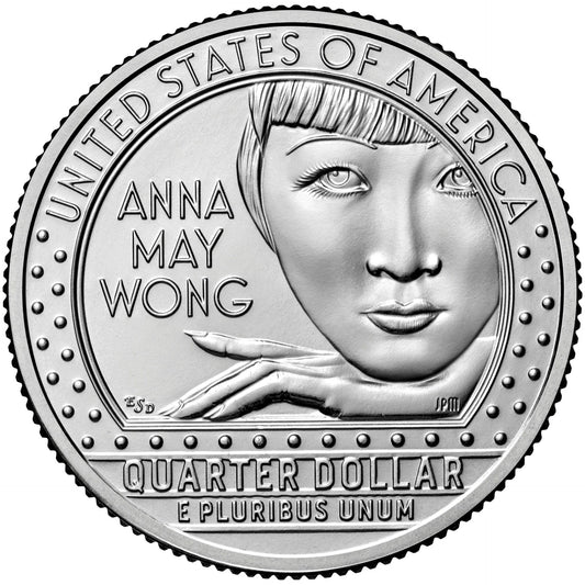 USA 25 c American Women Anna May Wong 2022 nr5