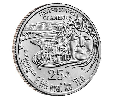 USA 25 c American Women Edith Kanakaole 2023 nr7