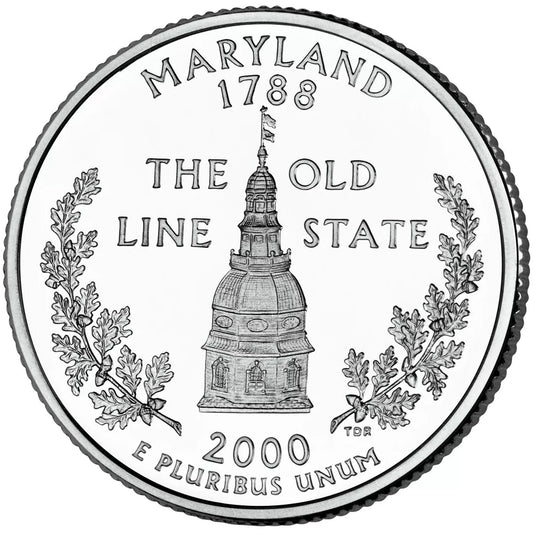 USA 25 c Maryland 2000