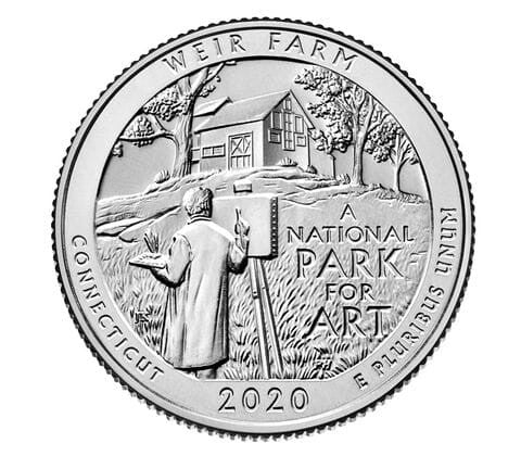 USA 25 c Park Weir Farm 2020 nr52