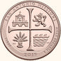 USA 25 c San Antonio missions 2019 nr 49 24k Au
