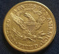 USA Half eagle 8,36g Au.900 1883