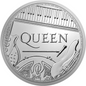 Wielka Brytania 2 funty Music Legends Queen 1 OZ Ag.999 2020
