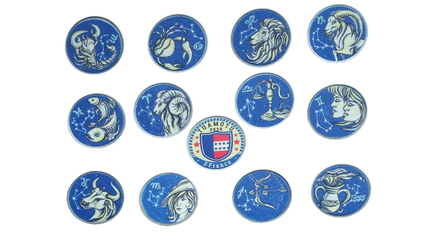 Zodiak x 12 Polinezja Francuska  Tuamotu 2020